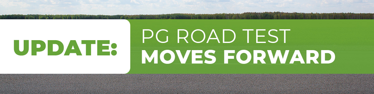 Update: PG Road Test Moves Forward